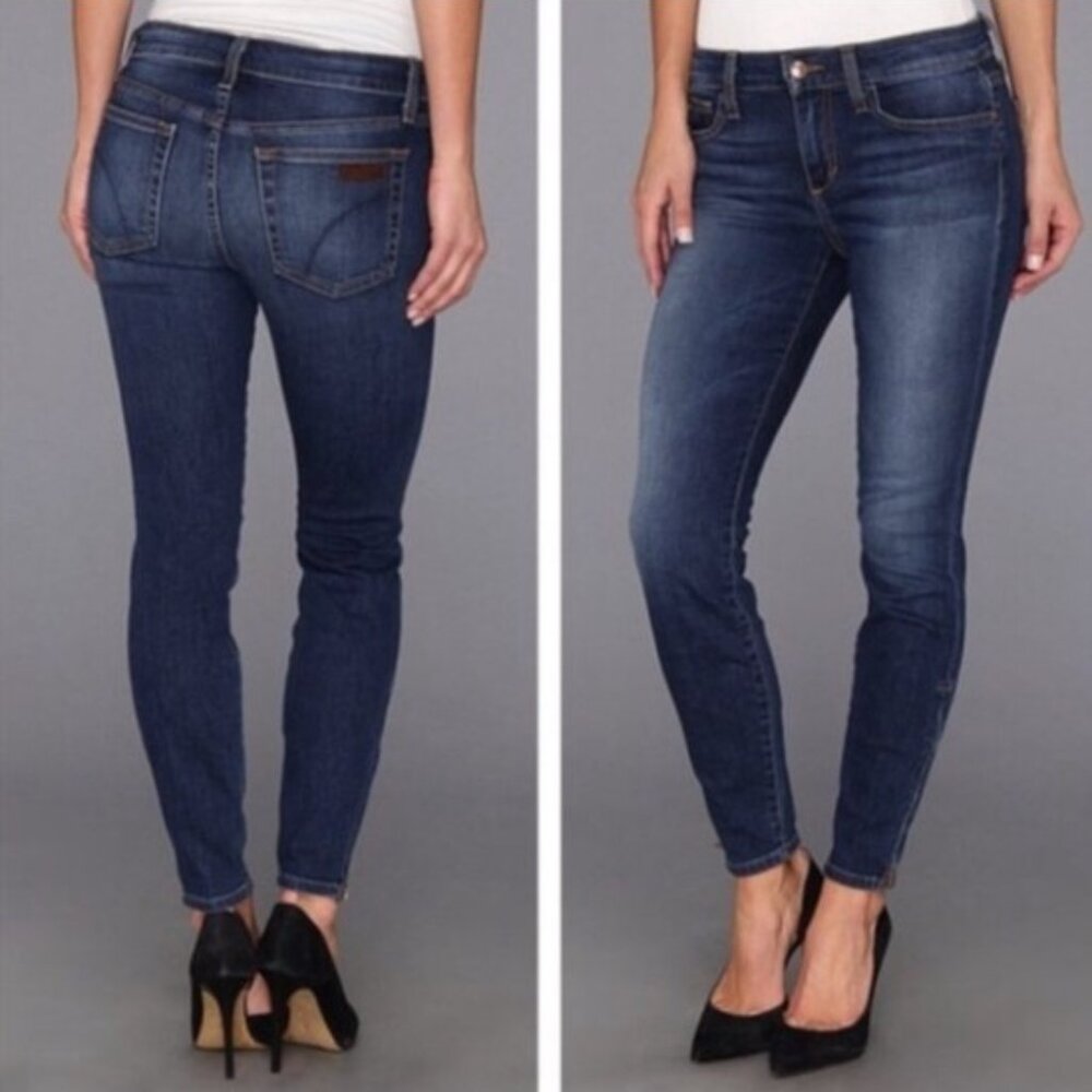 Joe's Jeans Andrea Skinny Ankle Medium Wash Jeans - 30